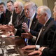 President Donald Trump (center) presides over a meeting about immigration with Republican and Democrat members of Congress at the White House on Jan. 9, 2018. (Chip Somodevilla/Getty Images)